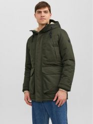 Jack&Jones Kurtka zimowa 12235869 Zielony Regular Fit. Zielone kurtki Jack&Jones, na zimę, m, bez wzorów, z syntetyku, bez kaptura. Za 359.99 zł.