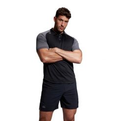 Polo Canterbury Élite. Czarne koszulki polo CANTERBURY, m, bez wzorów, bez kołnierzyka, bez ramiączek. Za 260.00 zł.