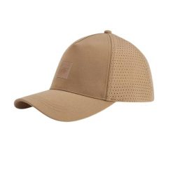Czapka z daszkiem 4F. Brązowe czapki z daszkiem 4F, bez wzorów, z bawełny. Za 66.99 zł.