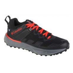 Męskie Buty Sportowe Facet 75 OutDry. Czarne buty turystyczne Columbia, bez wzorów, z materiału, bez zapięcia, trekkingowe. Za 666.99 zł.