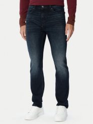 HUGO Jeansy 708 50568115 Granatowy Slim Fit. Niebieskie jeansy Hugo, m. Za 449.99 zł.