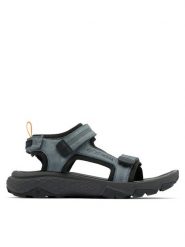 Columbia Sandały Peakfreak Rush Leather 2121251 Szary. Szare sandały Columbia, z materiału, bez zapięcia. Za 239.99 zł.