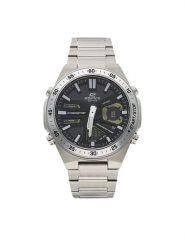 Casio Zegarek EFV-C110D-1A3VEF Srebrny. Szare zegarki Casio, srebrne. Za 569.99 zł.