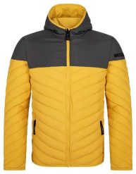 Kurtka męska Loap Jenda żółta. Żółte kurtki LAP, na zimę, l, bez wzorów, z materiału, bez kaptura. Za 285.99 zł.