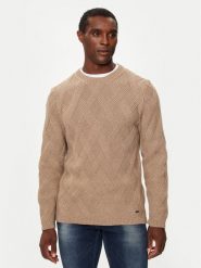 JOOP! Sweter 17 JK-28Diamondo 30043058 Beżowy Modern Fit. Brązowe swetry rozpinane JOOP!, l, bez wzorów, z syntetyku, bez kołnierzyka, bez ramiączek. Za 469.99 zł.