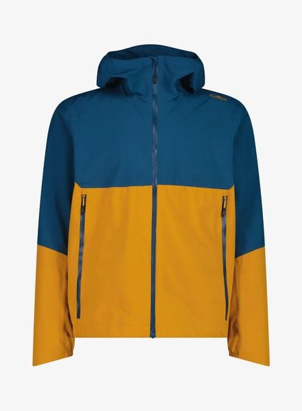 Kurtka przeciwdeszczowa męska CMP Rovik. Żółte kurtki CMP, m, bez wzorów, bez kaptura. Za 384.99 zł.