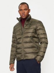 Blauer Kurtka puchowa 24WBLUC03024 Khaki Regular Fit. Brązowe kurtki Blauer, l, bez wzorów, z puchu, bez kaptura. Za 869.99 zł.