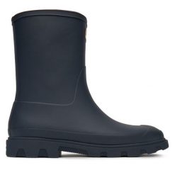 Kalosze Hunter. Niebieskie śniegowce Hunter, bez zapięcia. Za 369.99 zł.