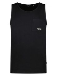 Cars Jeans Top "Bylo" w kolorze czarnym rozmiar: L. Czarne bezrękawniki Cars Jeans, l, bez wzorów, z bawełny, bez kołnierzyka, bez ramiączek. Za 37.65 zł.