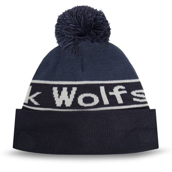 Czapka Jack Wolfskin. Niebieskie czapki zimowe Jack Wolfskin, bez wzorów. Za 79.99 zł.