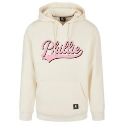 Bluza z kapturem Urban Classics Starter Phillie. Białe bluzy z kapturem Starter, l, z aplikacjami, z bawełny, z kapturem. Za 281.00 zł.