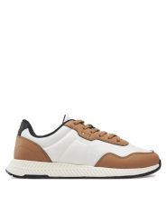 BOSS Sneakersy Titanium Runn 50536481 Biały. Białe buty sportowe casual Boss, bez wzorów, z materiału, bez zapięcia. Za 543.55 zł.