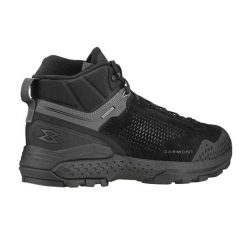 Męskie Zamszowe Buty Do Chodzenia T4 Groove. Czarne buty turystyczne Garmont, bez wzorów, z gumy, bez zapięcia, trekkingowe. Za 658.90 zł.