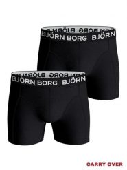 Bjorn_borg COTTON STRETCH BOXER 2p - Elastyczne bokserki bawełniane. Bokserki Björn Borg, m, bez wzorów, z bawełny. Za 194.00 zł.