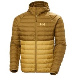 Ocieplana kurtka z kapturem Helly Hansen Banff. Brązowe kurtki Helly Hansen, m, bez wzorów, z puchu, z kapturem. W wyprzedaży za 664.95 zł.