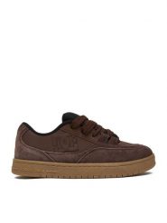 DC Shoes Sneakersy CEOWB-MP40-MC-250033Z Brązowy ciemny. Brązowe buty sportowe casual DC Shoes, bez wzorów, z nubiku, bez zapięcia. Za 249.99 zł.
