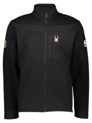 SPYDER Kurtka polarowa "Wengen" w kolorze czarnym rozmiar: XXL. Czarne kurtki Spyder, xxl, bez wzorów, z polaru, bez kaptura. Za 347.99 zł.