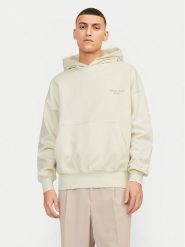 Jack&Jones Bluza Noho 12263036 Écru Oversize. Bluzy Jack&Jones, m, bez wzorów, z bawełny, bez kaptura. Za 149.99 zł.
