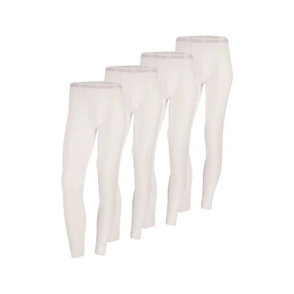 Termiczne legginsy męskie, warstwa bazowa, 4 sztuki. Białe legginsy długie sportowe Xtreme, l, bez wzorów, z materiału, do biegania. Za 358.45 zł.