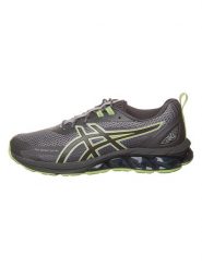 Asics Sneakersy "Quantum 180 VII" w kolorze szaro-zielonym rozmiar: 40. Szare buty sportowe casual ASICS, bez wzorów, bez zapięcia. Za 195.77 zł.