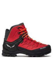 Salewa Trekkingi Rapace Gtx GORE-TEX 61332-1581 Czerwony. Czerwone botki sznurowane Salewa, bez wzorów, z gore-texu, bez obcasa, bez zapięcia. Za 1,249.00 zł.