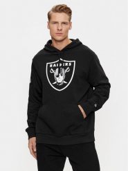 New Era Bluza NFL 60416766 Czarny Regular Fit. Czarne bluzy New Era, m, bez wzorów, z bawełny, bez kaptura. Za 339.99 zł.