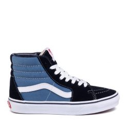 Tenisówki Vans. Czarne trampki Vans, bez wzorów, bez zapięcia. Za 219.99 zł.