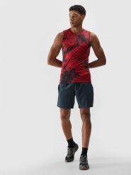4F Spodenki treningowe z materiału z recyklingu męskie - szare XXL. Szare krótkie spodenki sportowe 4F, l, bez wzorów, z dzianiny. W wyprzedaży za 69.99 zł.
