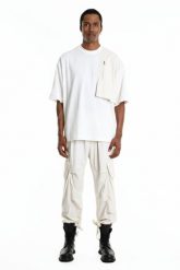 La Haine Inside Us T-Shirt | 3Z M1214 | Mężczyzna | Biały. Białe t-shirty La Haine Inside Us, l, bez wzorów, z bawełny, bez kołnierzyka, bez ramiączek. W wyprzedaży za 349.00 zł.