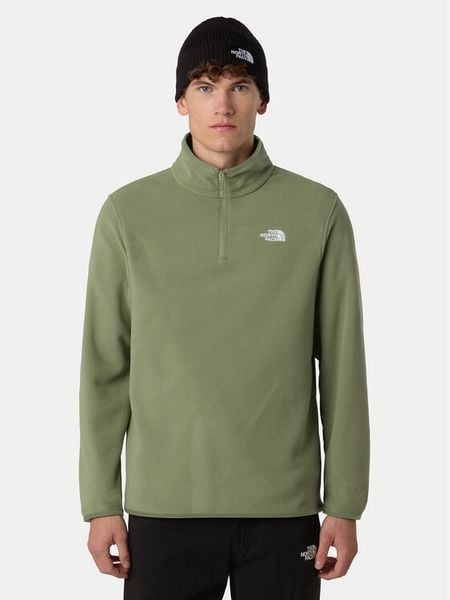 The North Face Polar Glacier NF0A8D0Q Zielony Regular Fit. Zielone bluzy z polaru The North Face, m, bez wzorów, z polaru, bez kaptura. Za 209.99 zł.