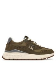 Aeronautica Militare Sneakersy 261SC0318UCT04248 Zielony. Zielone buty sportowe casual Aeronautica Militare, bez wzorów, z materiału, bez zapięcia. Za 549.99 zł.
