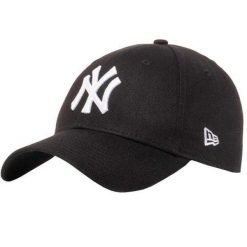 Męska Czapka Z Daszkiem 9Forty New York Yankees. Czarne czapki z daszkiem New Era, bez wzorów, z bawełny. Za 169.99 zł.