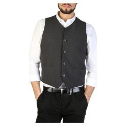Emporio Armani Gilet S1K040_S1245. Swetry nierozpinane Emporio Armani, m, bez wzorów, z bawełny, bez kołnierzyka, bez ramiączek. Za 561.00 zł.
