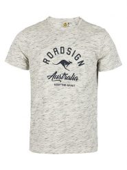 Roadsign Koszulka w kolorze beżowym rozmiar: L. Brązowe bezrękawniki Roadsign, l, bez wzorów, z bawełny, bez kołnierzyka, bez ramiączek. Za 39.99 zł.