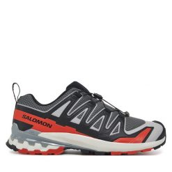 Buty do biegania Salomon. Szare buty do biegania Salomon, bez wzorów, bez zapięcia, do biegania. Za 419.99 zł.