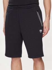 EA7 Emporio Armani Szorty plażowe 8NPS08 PJ4EZ 1578 Granatowy Regular Fit. Niebieskie szorty EA7 Emporio Armani, m, bez wzorów, z syntetyku. Za 379.99 zł.