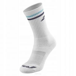 Skarpety Babolat Team Single Socks. Białe skarpety BABOLAT, bez wzorów, z bawełny. Za 35.00 zł.