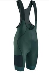 Spodenki rowerowe DISCOVER BIBSHORT, zielone. Zielone spodenki rowerowe GIST, m, bez wzorów, rowerowe. Za 399.00 zł.