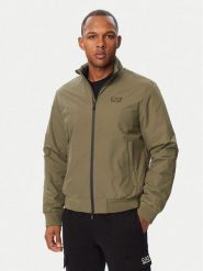 EA7 Emporio Armani Kurtka bomber 8NPB20 PNFZZ U7014 Khaki Regular Fit. Brązowe kurtki EA7 Emporio Armani, m, bez wzorów, z syntetyku, bez kaptura. Za 909.99 zł.