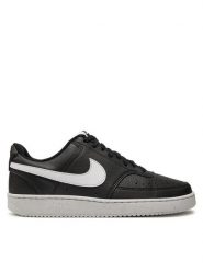Nike Sneakersy Court Vision Lo Nn DH2987 001 Czarny. Czarne buty sportowe casual Nike, bez wzorów, ze skóry, bez zapięcia. Za 285.92 zł.