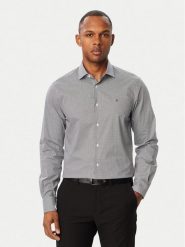 Tommy Hilfiger Koszula Gingham MW0MW42931 Granatowy Regular Fit. Niebieskie koszule Tommy Hilfiger, m, bez wzorów, z bawełny, bez kołnierzyka, bez ramiączek. Za 296.99 zł.