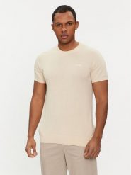 Guess Sweter M4GR05 Z3DN1 Écru Regular Fit. Swetry rozpinane Guess, m, z aplikacjami, z bawełny, bez kołnierzyka, bez ramiączek. Za 169.99 zł.