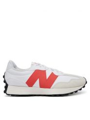 New Balance Sneakersy U327SKA Biały. Białe buty sportowe casual New Balance, bez wzorów, ze skóry, bez zapięcia. Za 379.99 zł.
