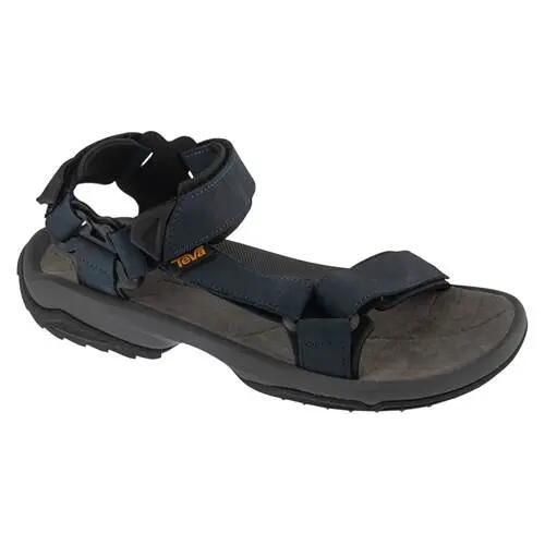 Buty trekkingowe męskie Teva Terra Fi Lite. Niebieskie buty turystyczne Teva, na lato, bez wzorów, z materiału, bez zapięcia, trekkingowe. Za 549.99 zł.