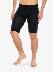 Bokserki termoaktywne Sensor Merino Air Boxers Long. Czarne bokserki Sensor, s, bez wzorów, z materiału. Za 184.69 zł.