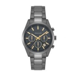 Spears & Walker Zegarek na reke ze stali nierdzewnej w kolorze antracytowym Zegarki 1 ct Męskie. Szare, analogowe zegarki Spears & Walker, z mosiądzu. Za 659.99 zł.