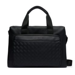 Torba na laptopa Tommy Hilfiger. Czarne torby na laptopa Tommy Hilfiger. Za 749.99 zł.