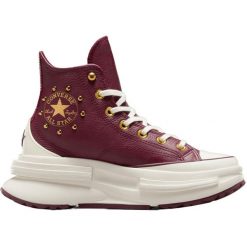 Adidasy Converse Run Star Legacy CX Platform Star Studded, Dla obu płci. Czerwone buty do biegania Converse, bez wzorów, ze skóry ekologicznej, bez zapięcia. Za 690.00 zł.