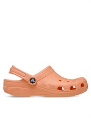 Crocs Klapki Classic 10001 Pomarańczowy. Brązowe klapki Crocs, z tworzywa sztucznego. Za 229.99 zł.