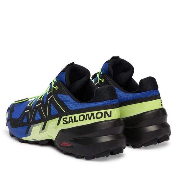 Buty do biegania Salomon. Niebieskie buty do biegania Salomon, bez wzorów, bez zapięcia, do biegania, salomon speedcross. Za 639.99 zł.